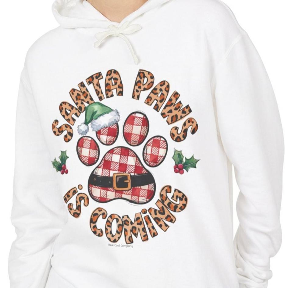 RCC Christmas Hoodie Santa Paws