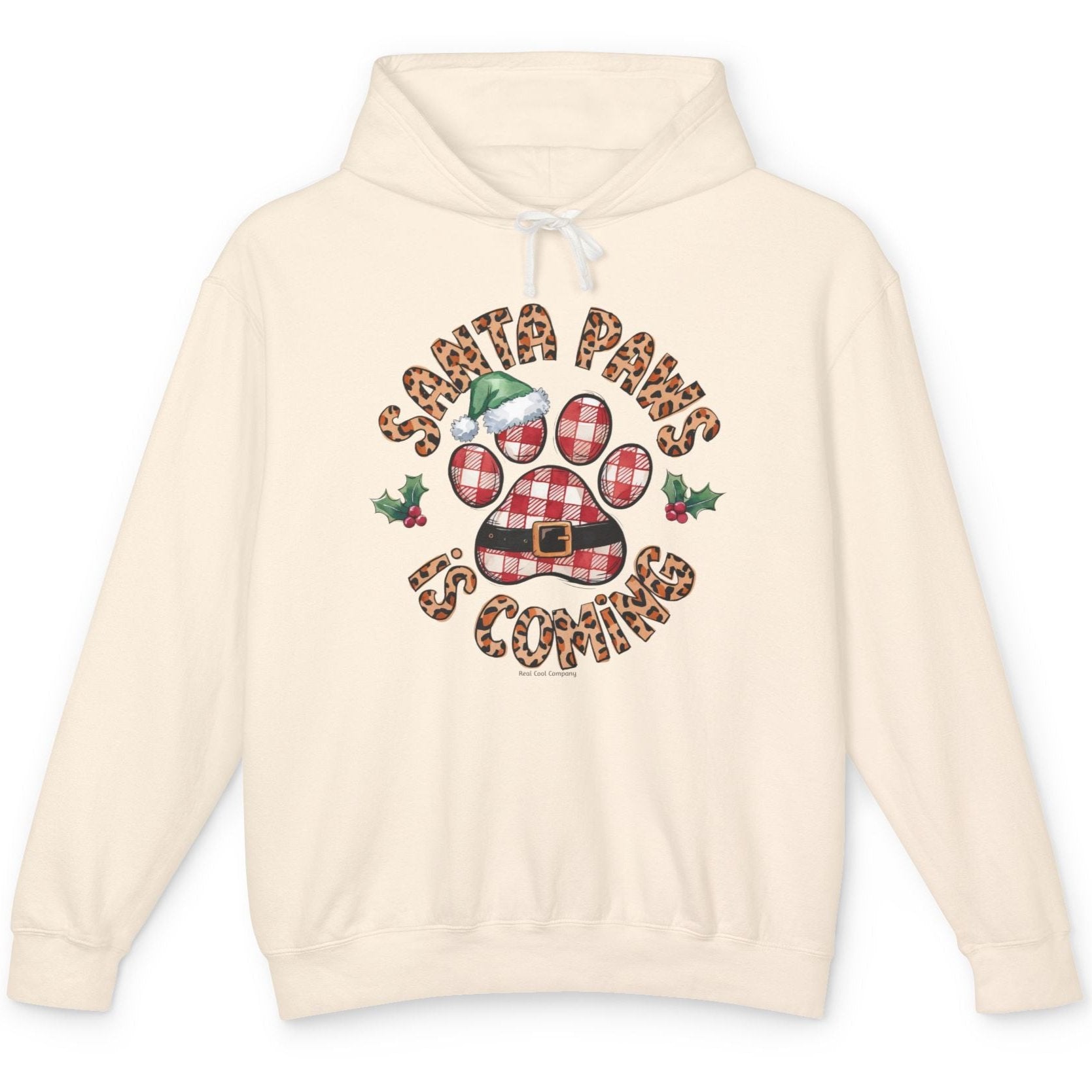 RCC Christmas Hoodie Santa Paws