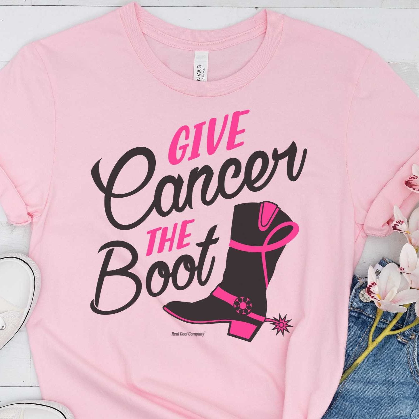 Graphic Cancer T-Shirt - Cancer Quote