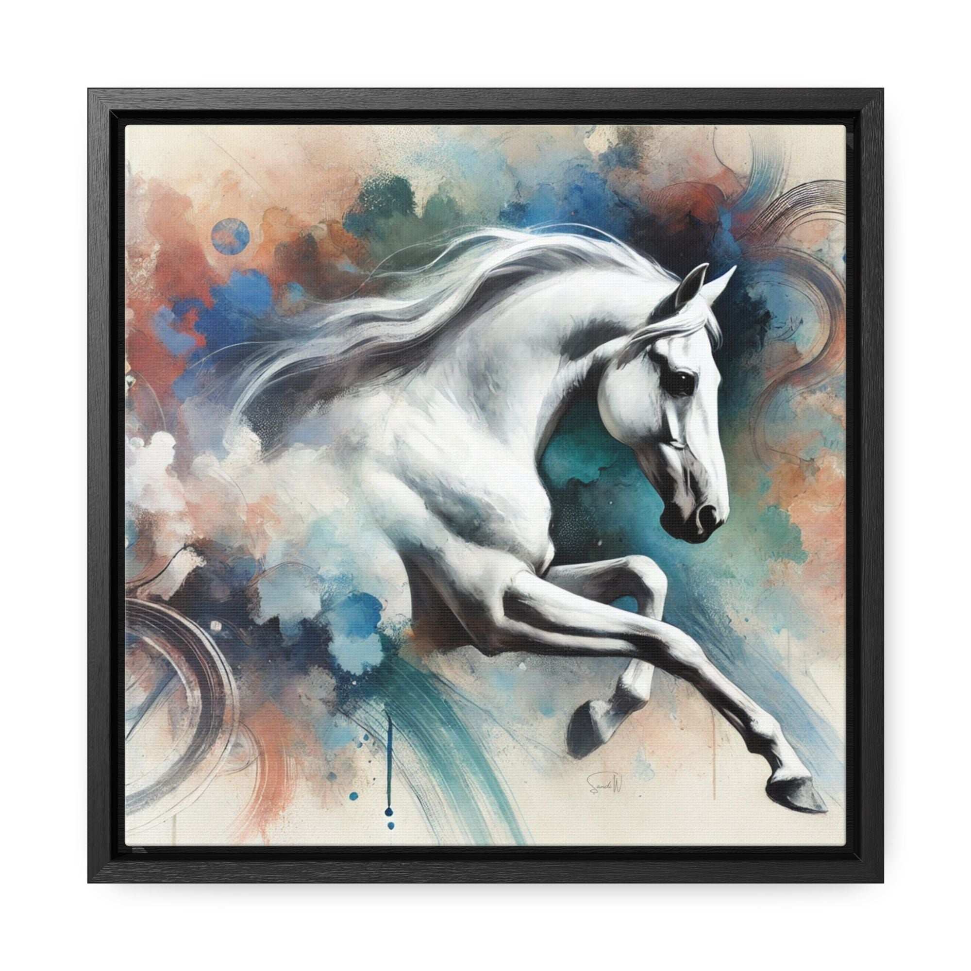 "Windspirit" Framed Canvas Wall Art