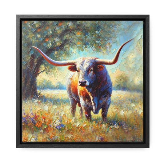 "The Lone Guardian" Framed Canvas Wall Art