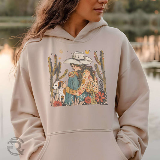 RCC Hoodie A Cowgirl's Best Friend