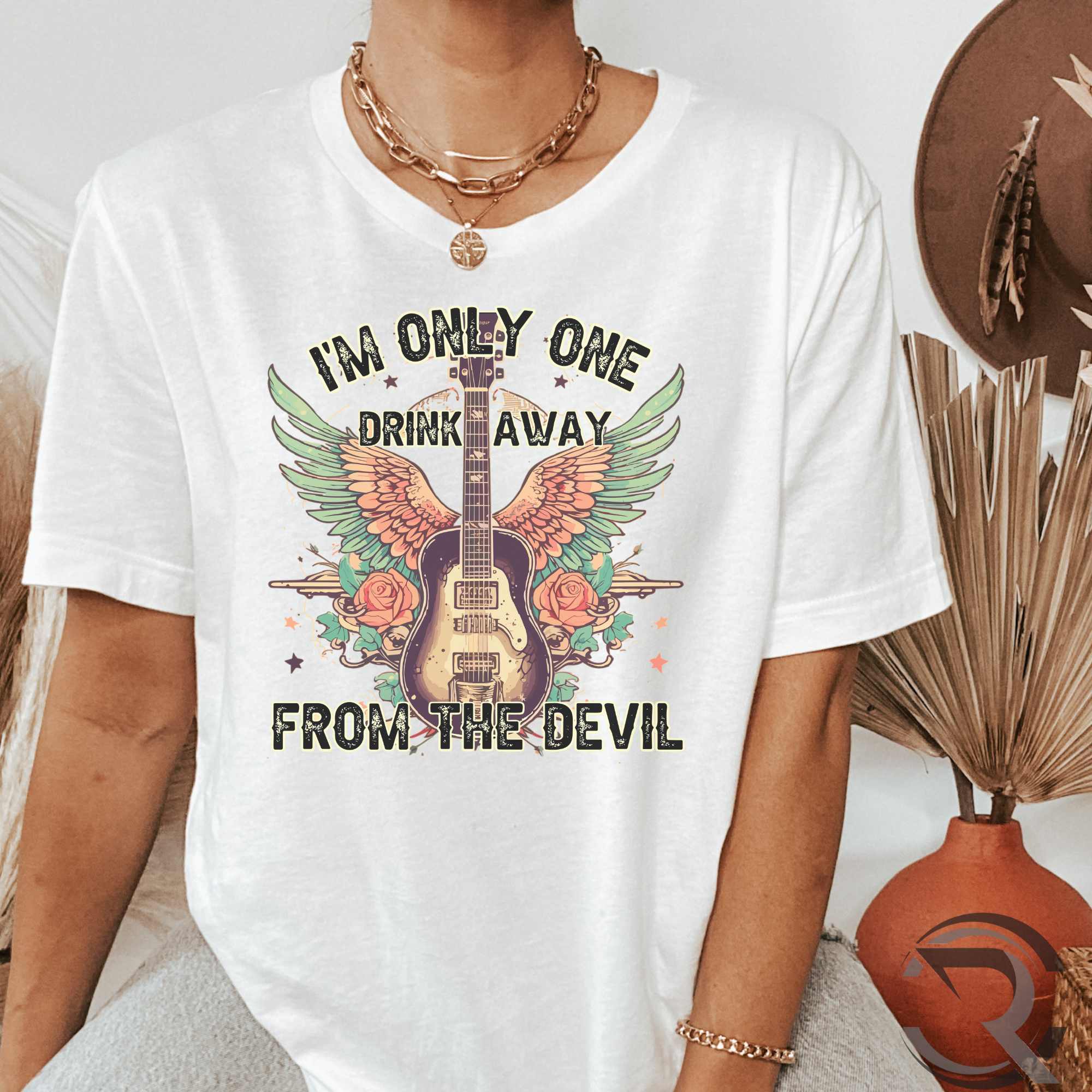 Vintage Quote Western Graphic T-Shirt