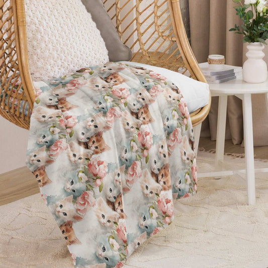 RCC Sherpa Blanket Sweet Kitty
