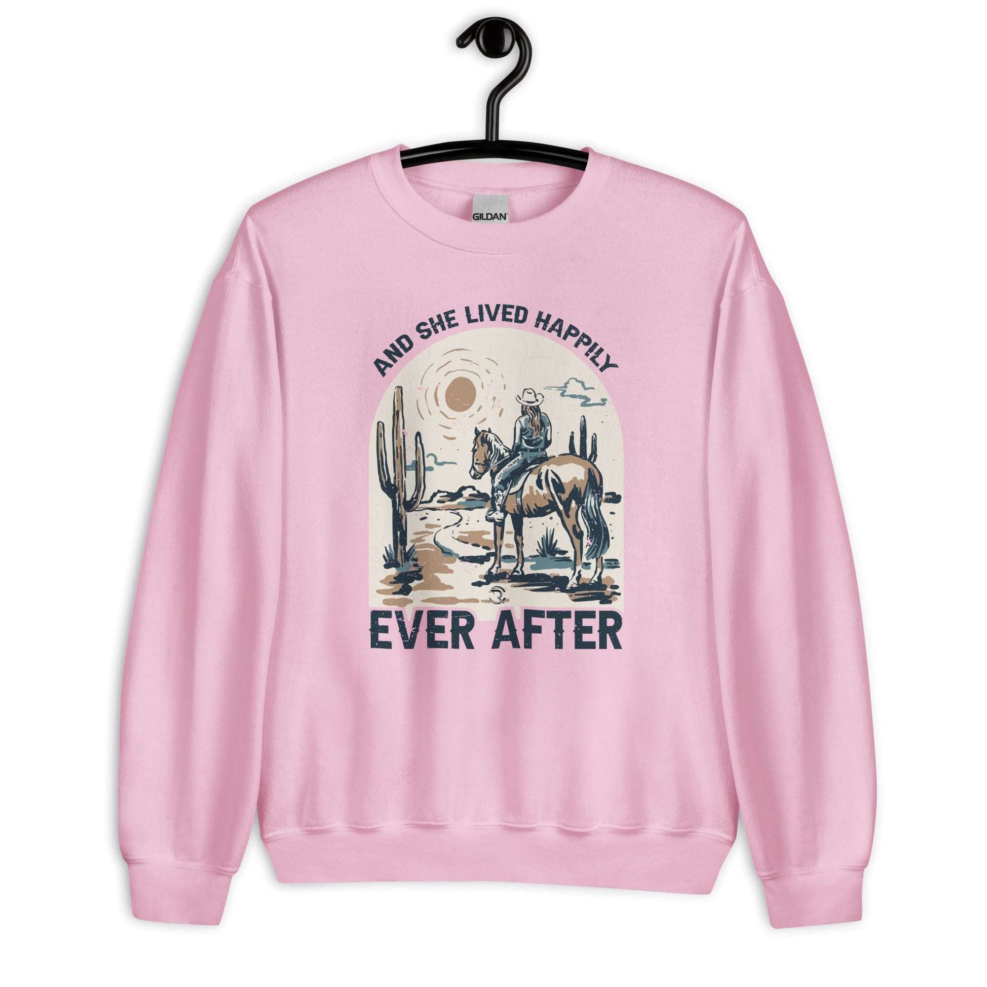 RCC Sweatshirt She Lived Happily Ever After