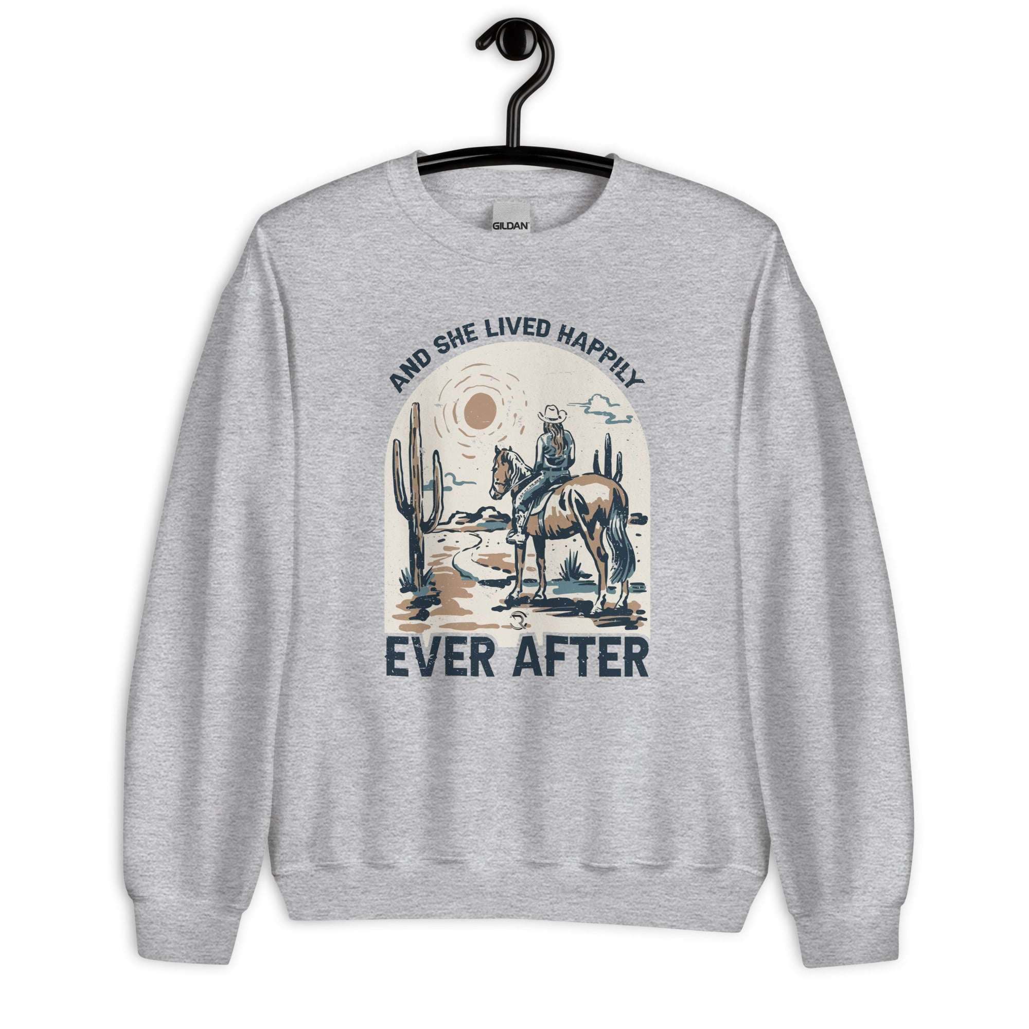 RCC Sweatshirt She Lived Happily Ever After