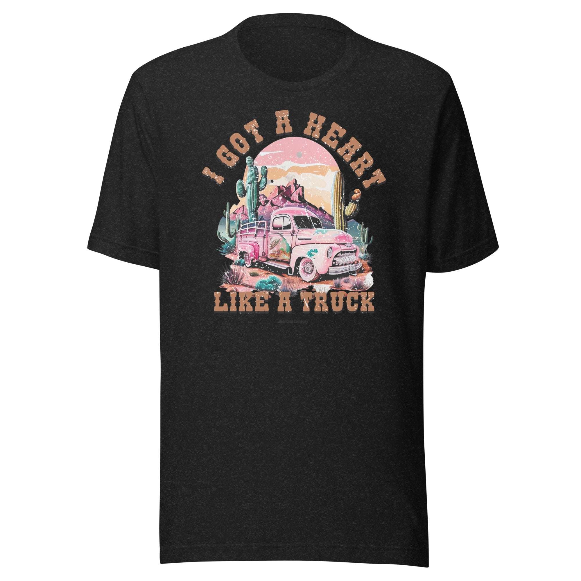 Vintage Graphic T-Shirt - Pink Truck
