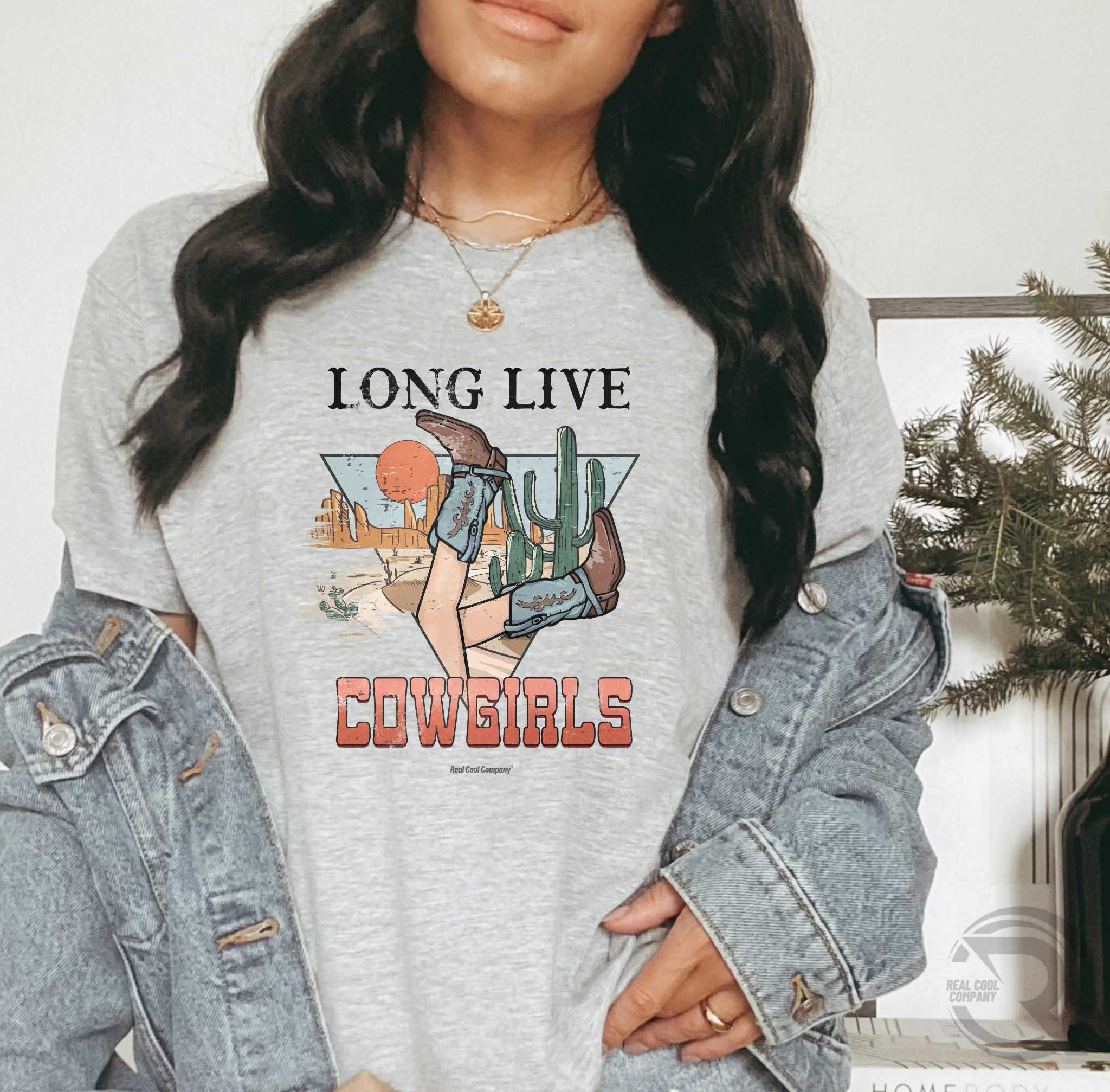 Wester Graphic T-Shirt - Cowgirls