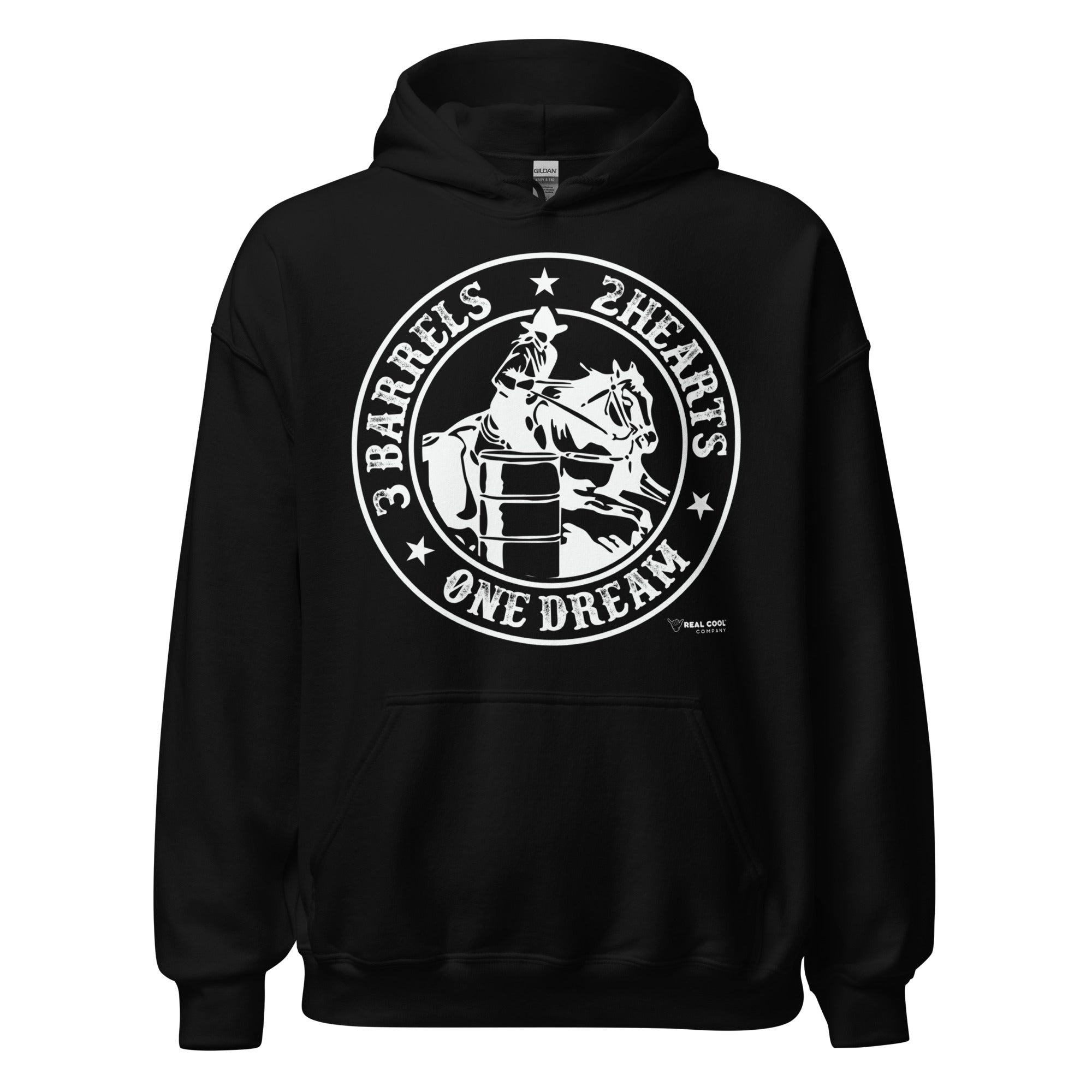 Three Barrels Two Hearts One Dream Hoodie - RealCoolCompany